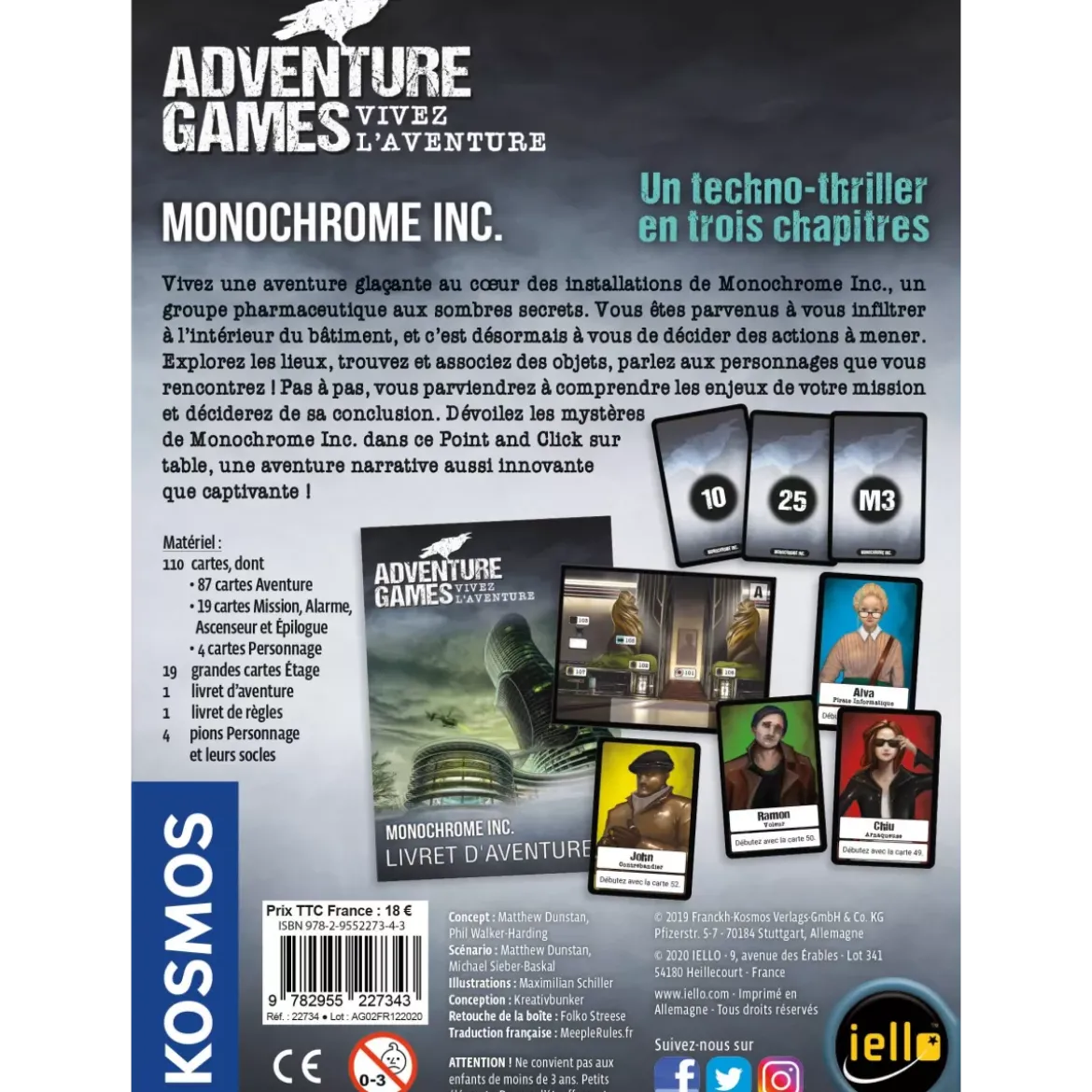 Adventure Games : Monochrome