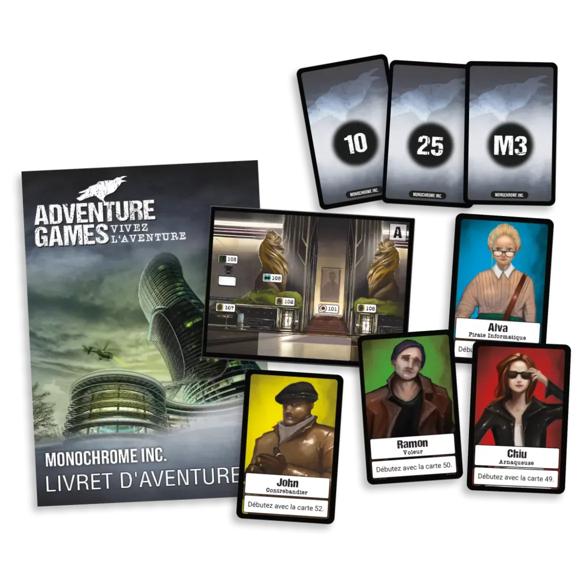 Adventure Games : Monochrome