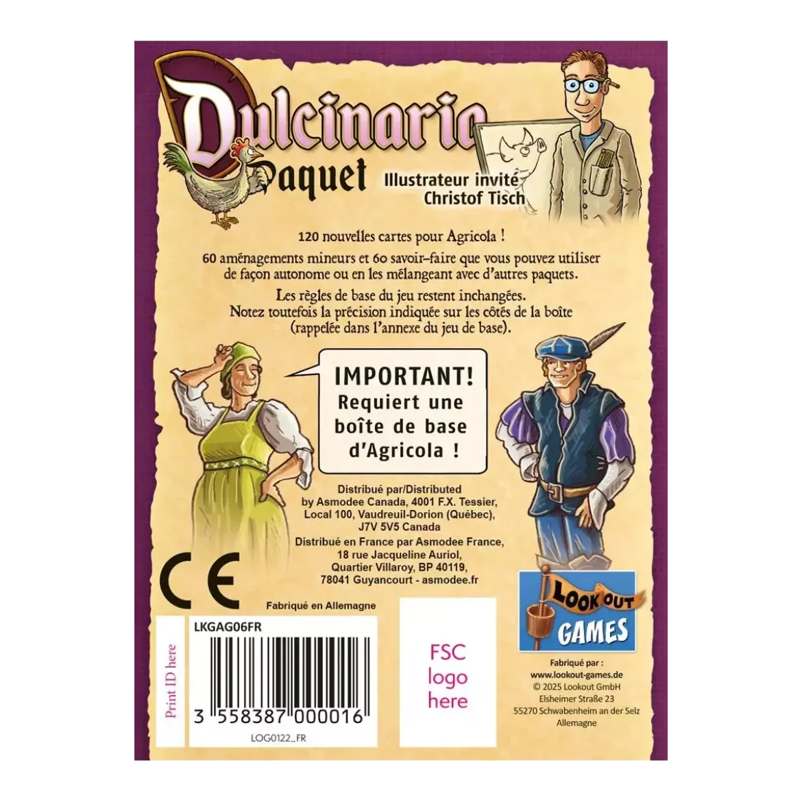 Agricola : Dulcinaria - Extension