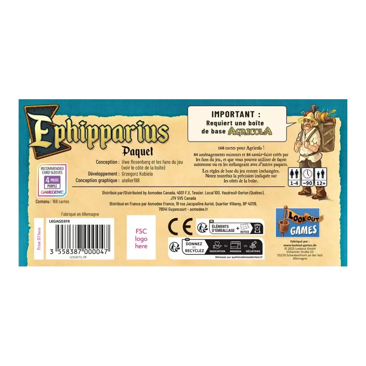 Agricola : Ephipparius - Extension
