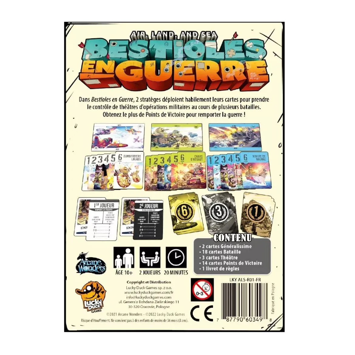 Air, Land & Sea – Bestioles en Guerre