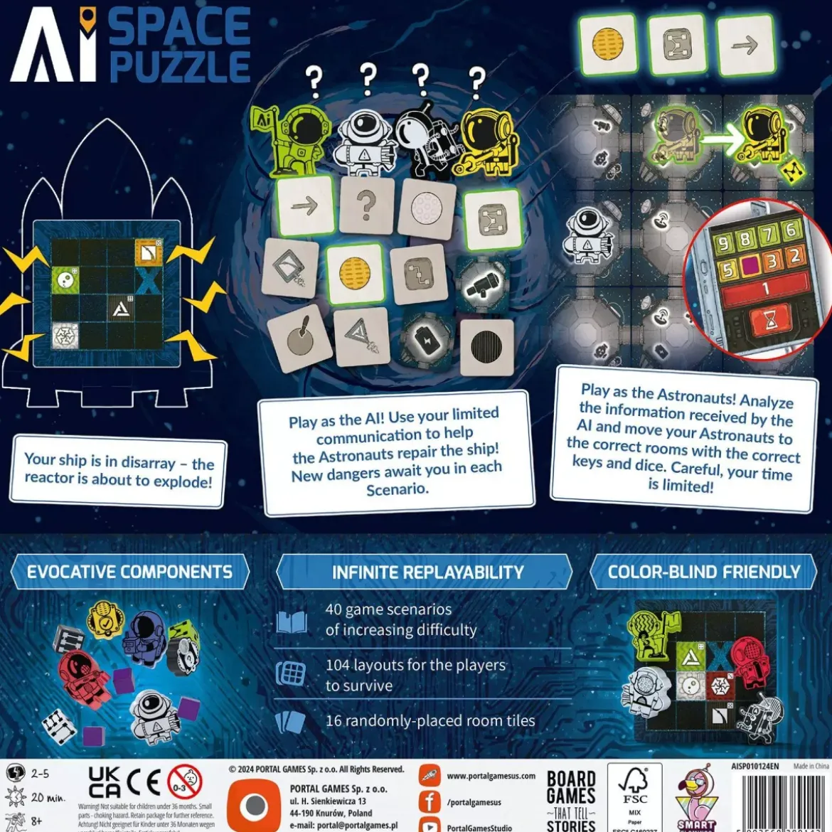 AI Space Puzzle - Version Anglaise