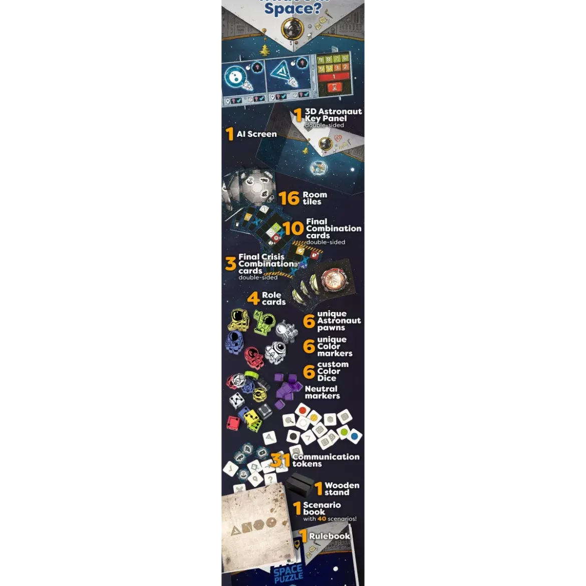 AI Space Puzzle - Version Anglaise