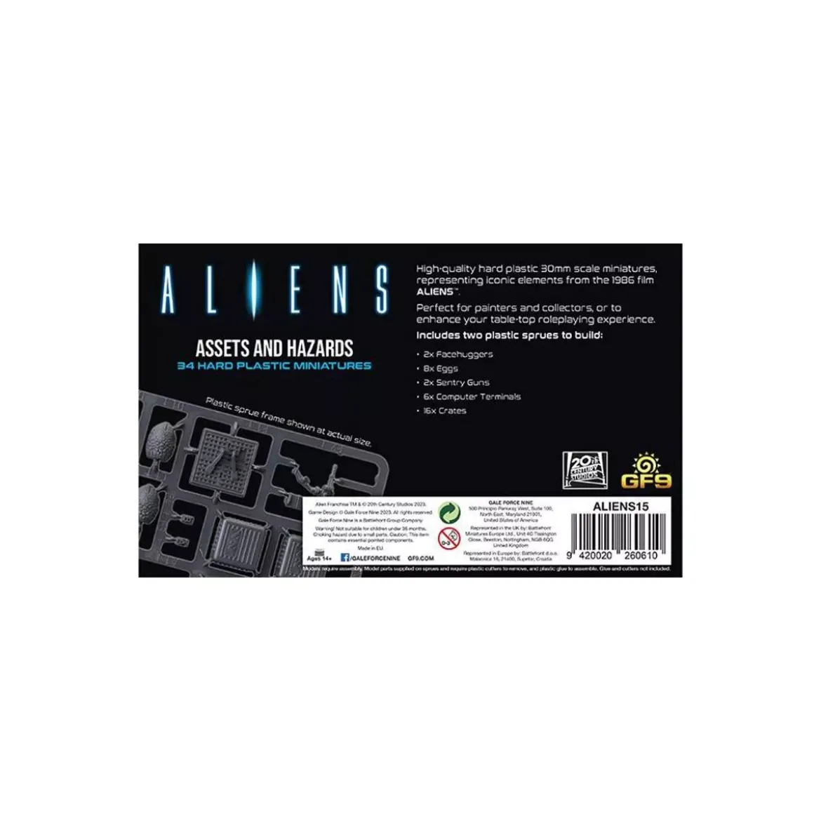 Aliens : Assets and Hazards - Extension