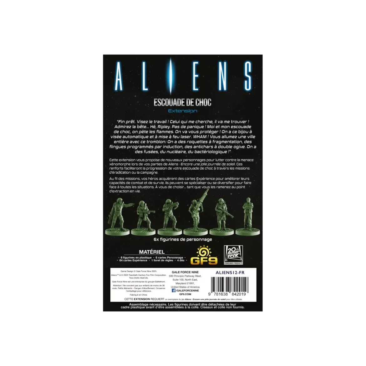 Aliens : Escouade de Choc - Extension