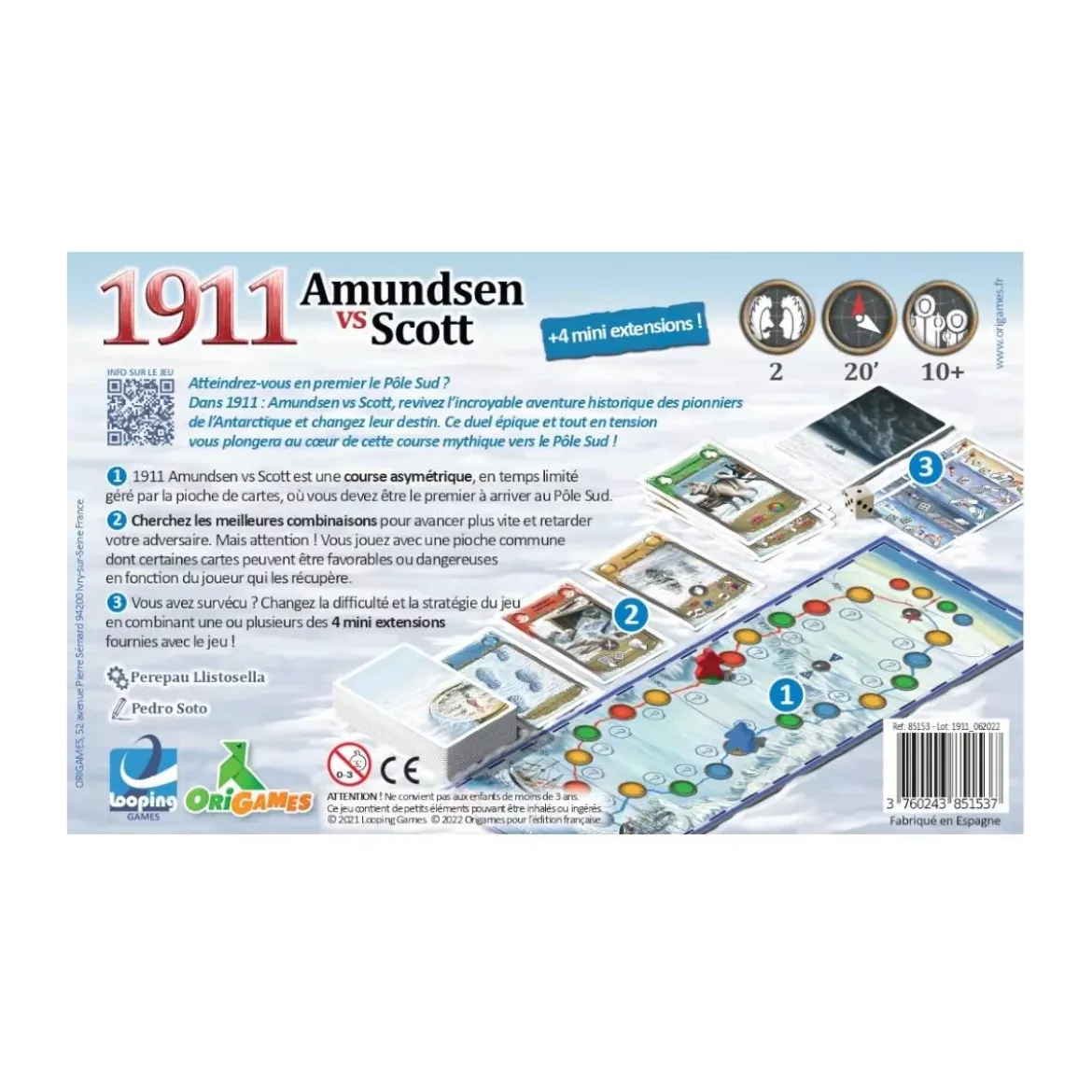 1911 : Amundsen vs Scott
