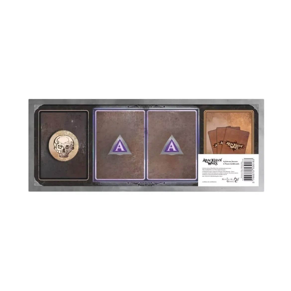 AracKhan Wars : Set 4 plateaux joueurs - Extension