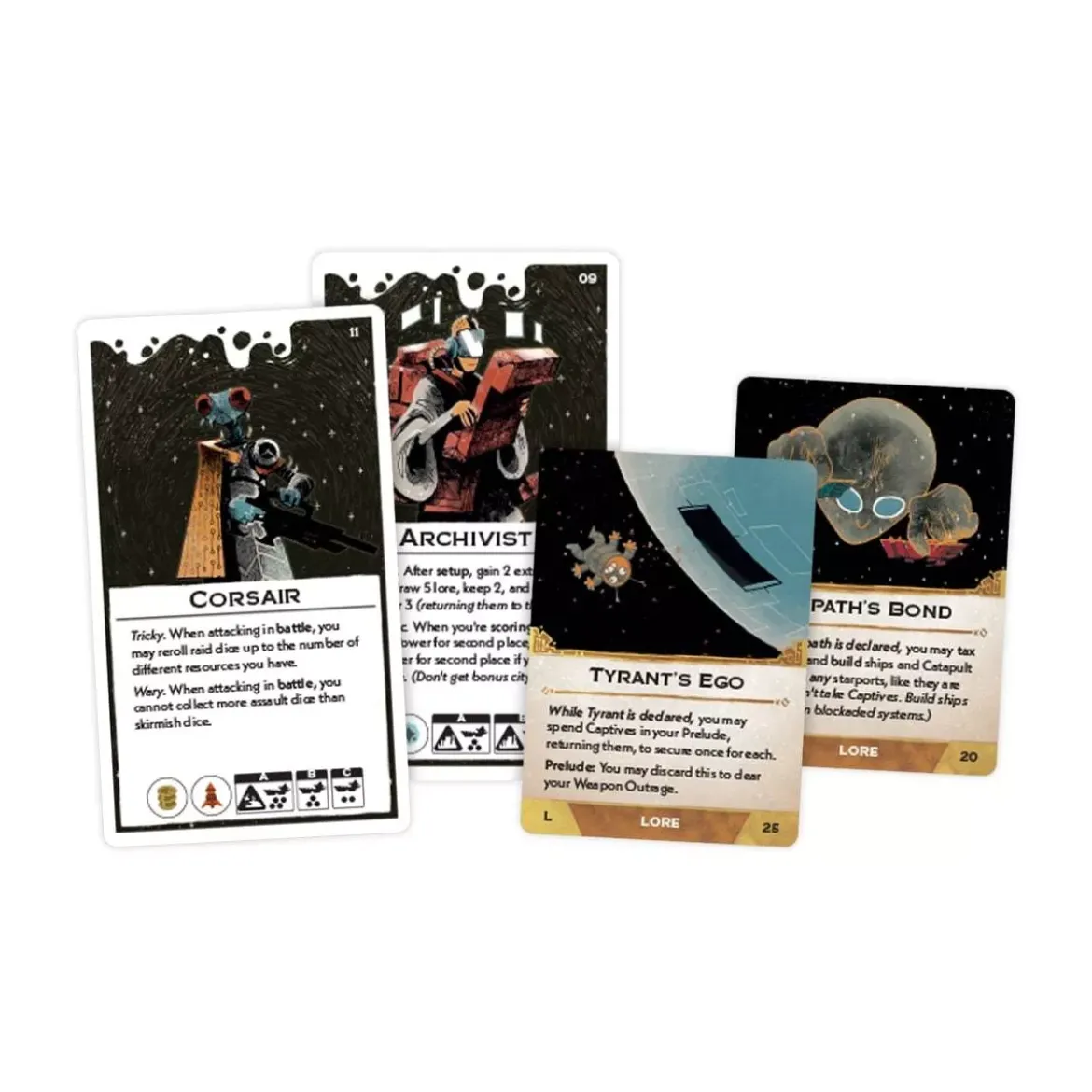 Arcs : Leaders & Lore Pack - Extension - Version Anglaise