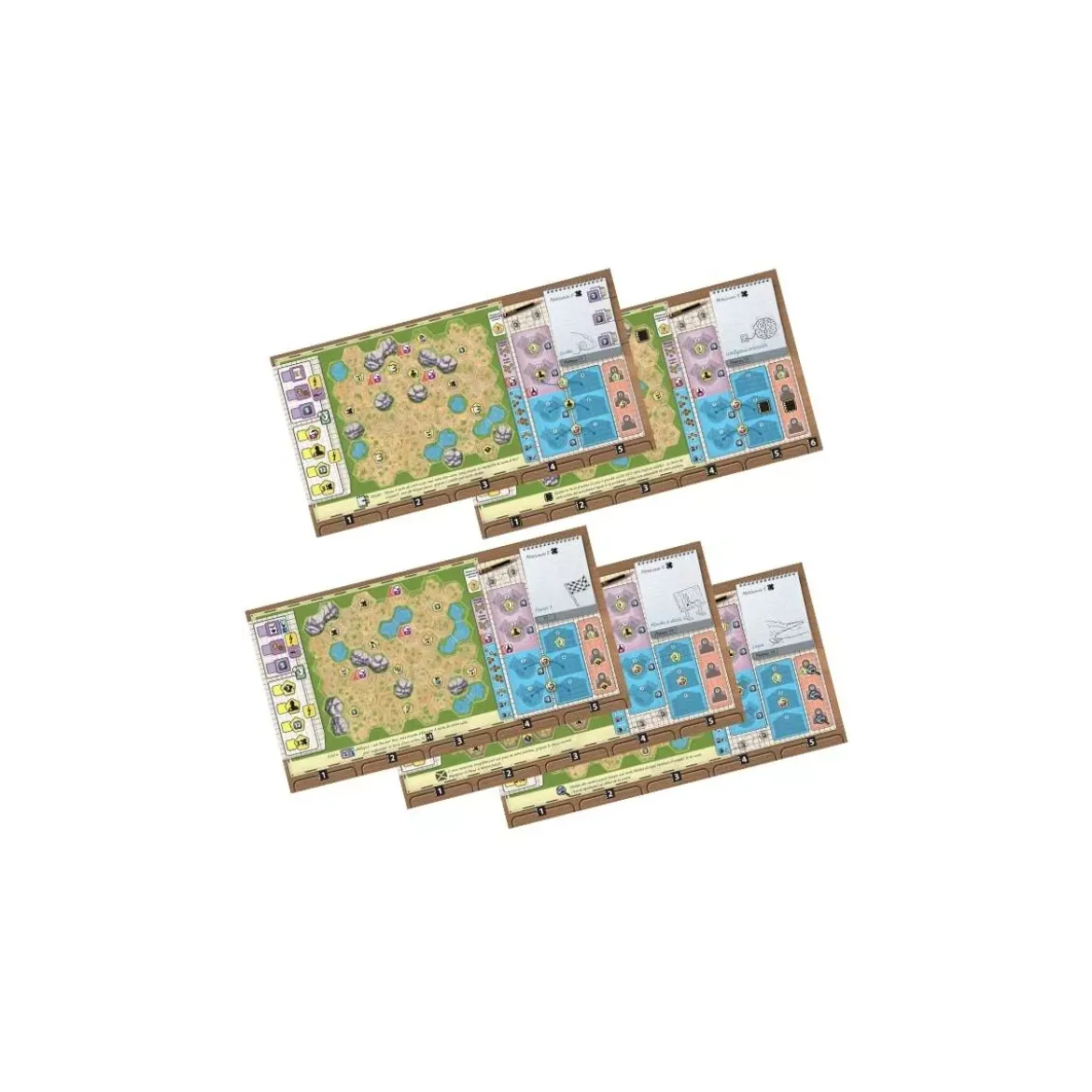 Ark Nova : Pack Zoo n°2 Plateau zoo recto/verso - Extension