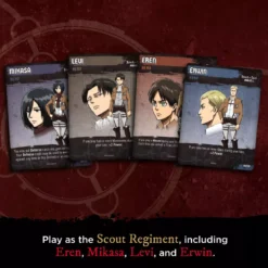 Attack on Titan Deck-Building Game : Season 1 - Version Anglaise