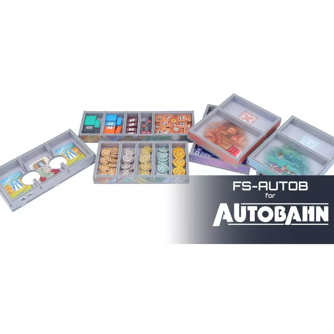 Autobahn - Colour Insert - Rangement pour Boîte Folded Space