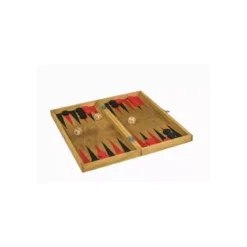 Backgammon en Bois Vintage - 25 cm