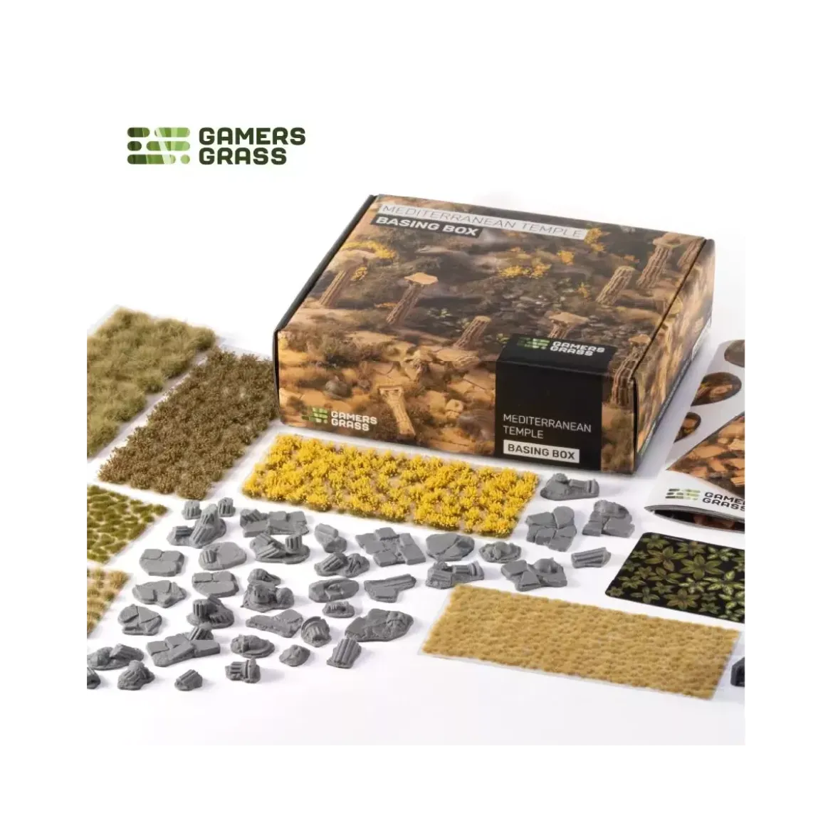 Basing Box : Mediterranean Temple - Gamers Grass
