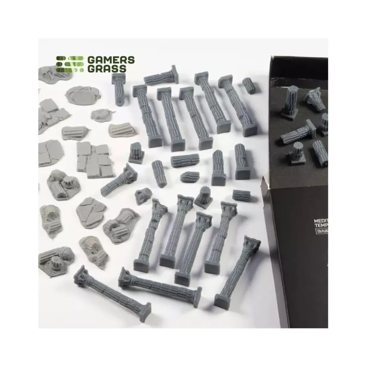 Basing Box : Mediterranean Temple - Gamers Grass