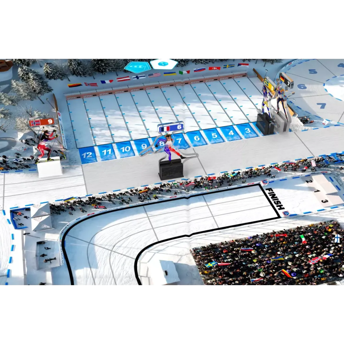 Biathlon Crystal Globe - Édition Internationale World Champions
