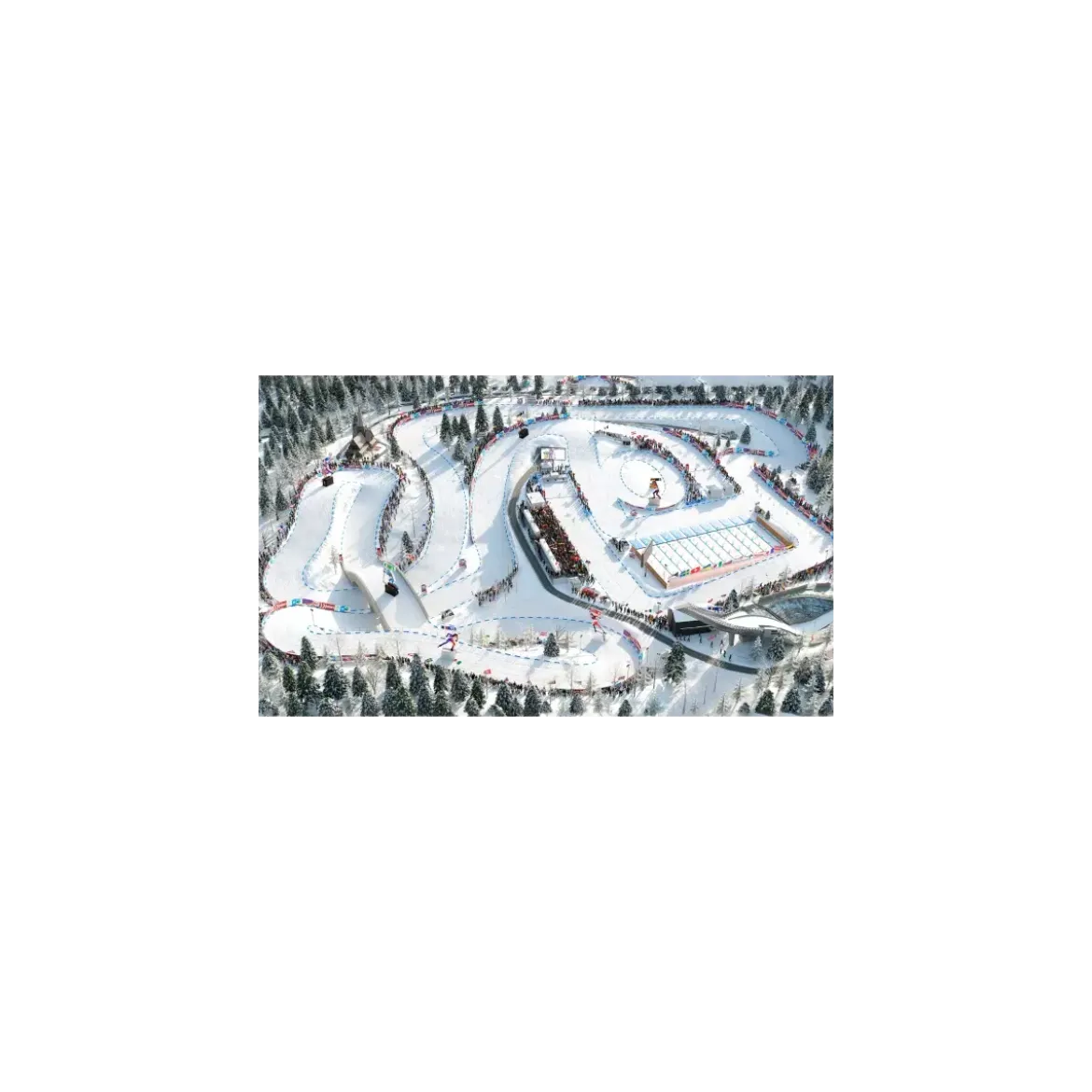 Biathlon Crystal Globe : Double-pistes 3D Holmenkollen Norvège - Extension