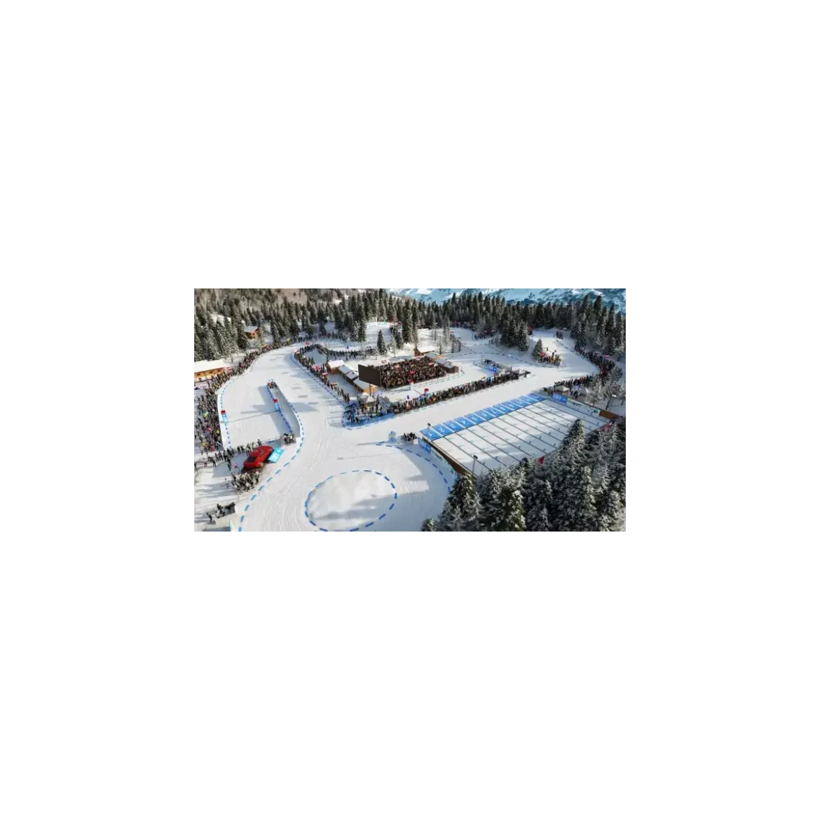 Biathlon Crystal Globe : Double-pistes 3D Holmenkollen Norvège - Extension
