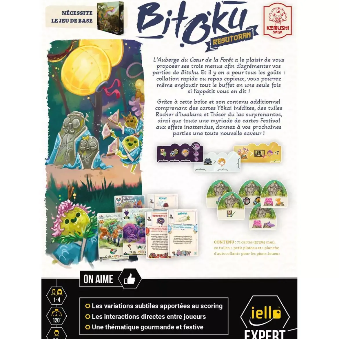 Bitoku : Resutoran - Extension