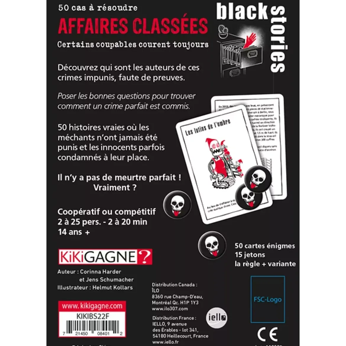Black Stories - Affaires Classées