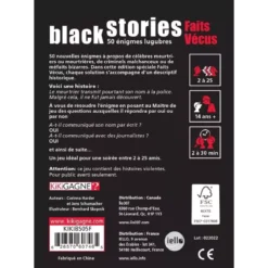 Black Stories - Faits Vécus