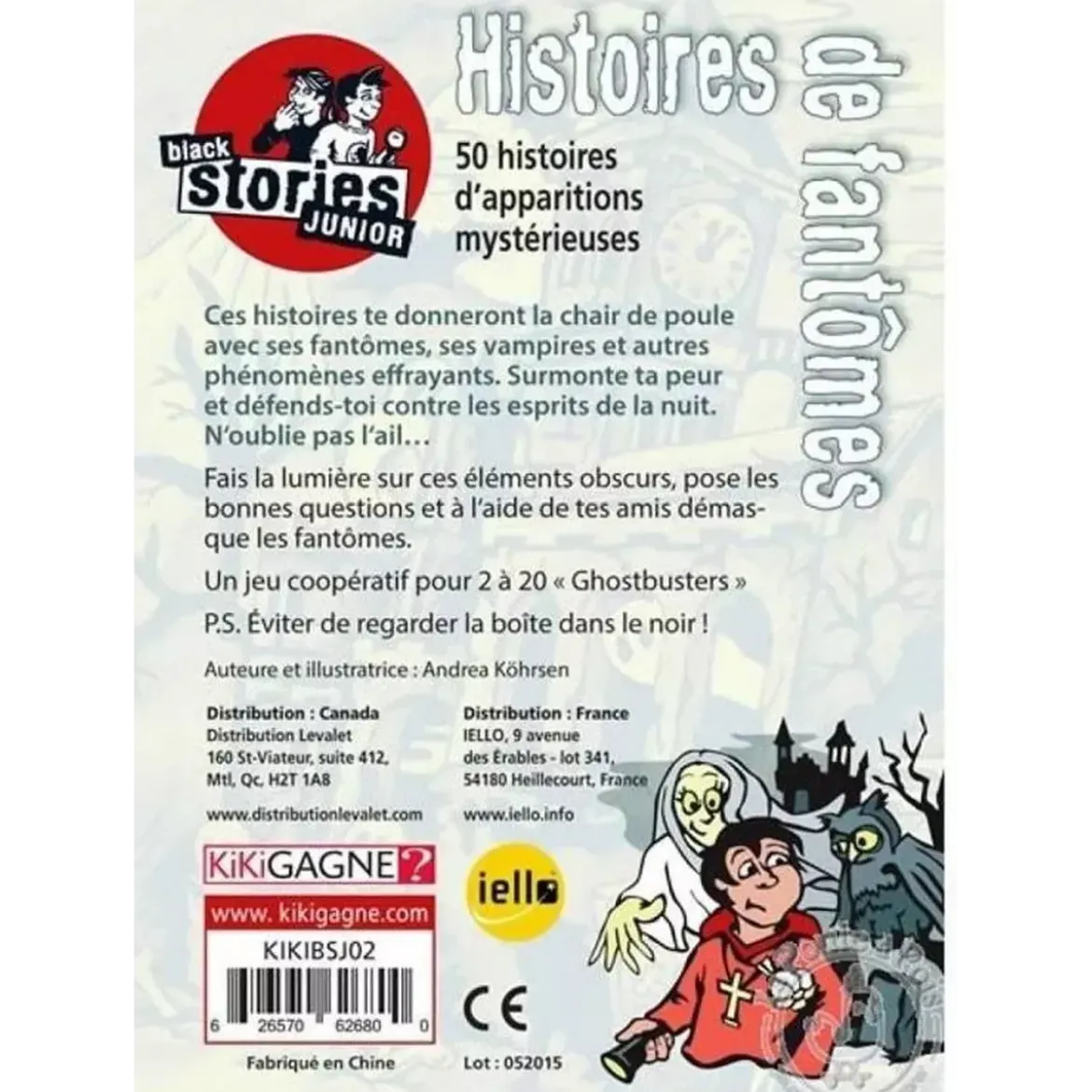 Black Stories Junior - Histoires de Fantômes