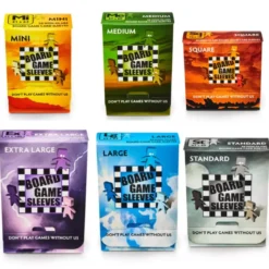 Board Game sleeves - NONGLARE x 50 - Antireflets