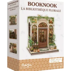 Book Nook CuteBee - La Bibliothèque Florale - 196 Pièces