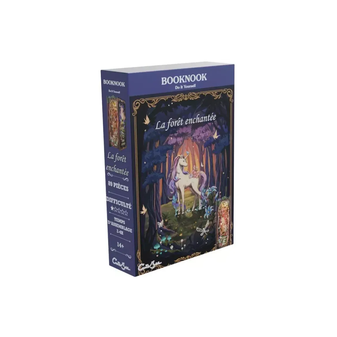 Book Nook CuteBee - La Forêt Enchantée - 89 Pièces