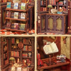 Book Nook CuteBee - La Librairie de la Chouette - 139 Pièces