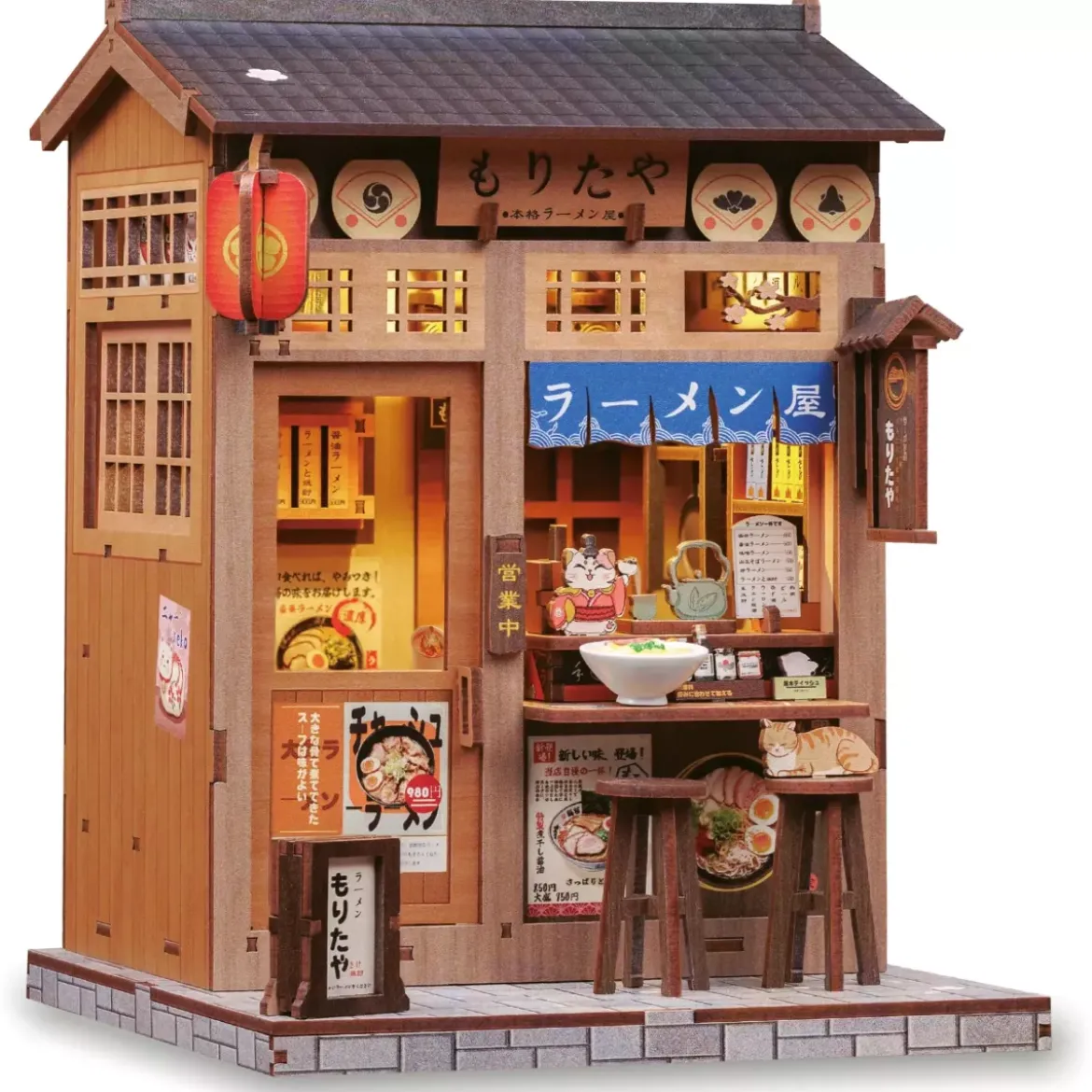 Book Nook CuteBee - Le Comptoir à Ramen - 240 Pièces