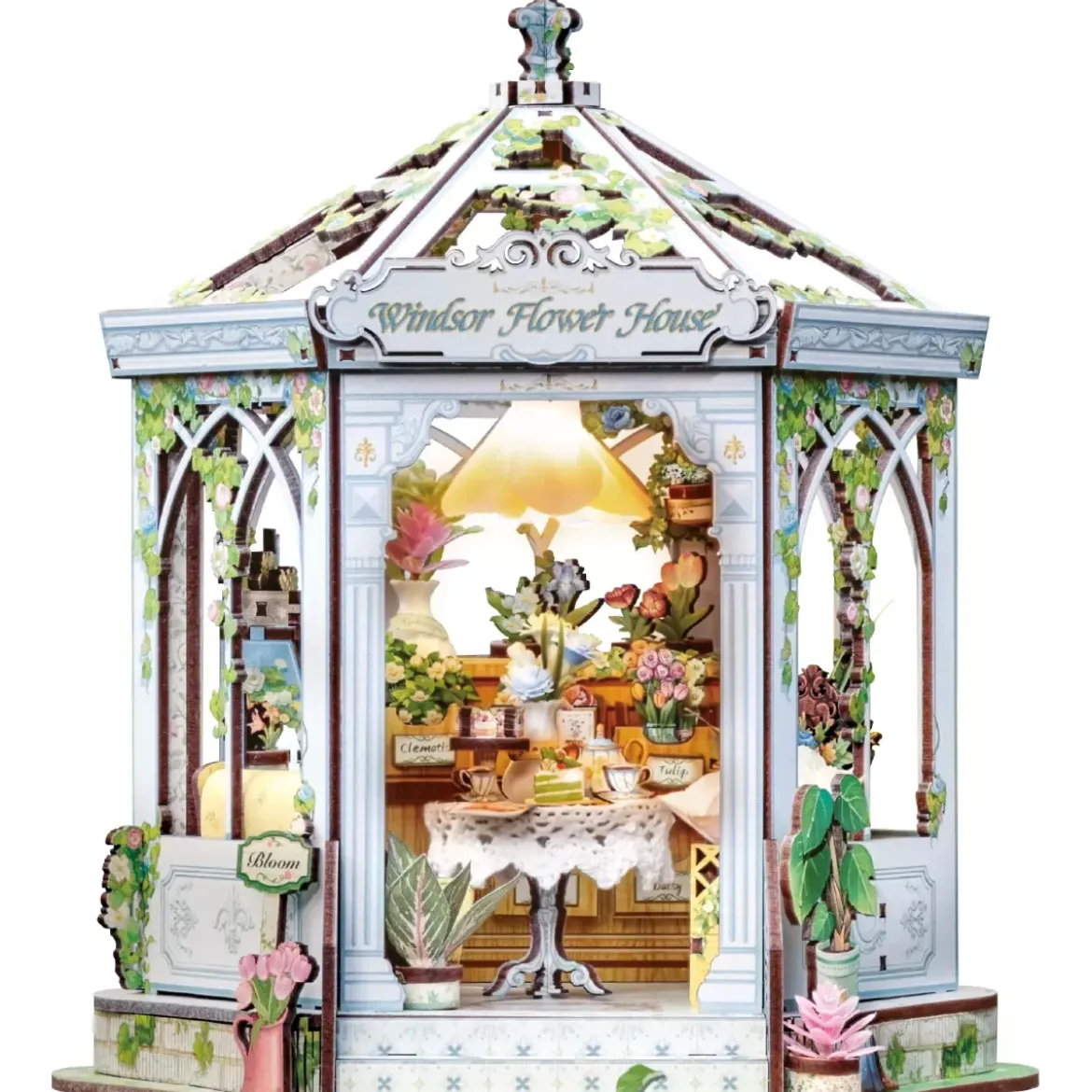 Book Nook CuteBee - Le Pavillon des Fleurs - 235 Pièces