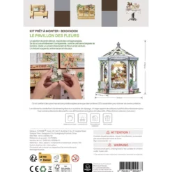 Book Nook CuteBee - Le Pavillon des Fleurs - 235 Pièces
