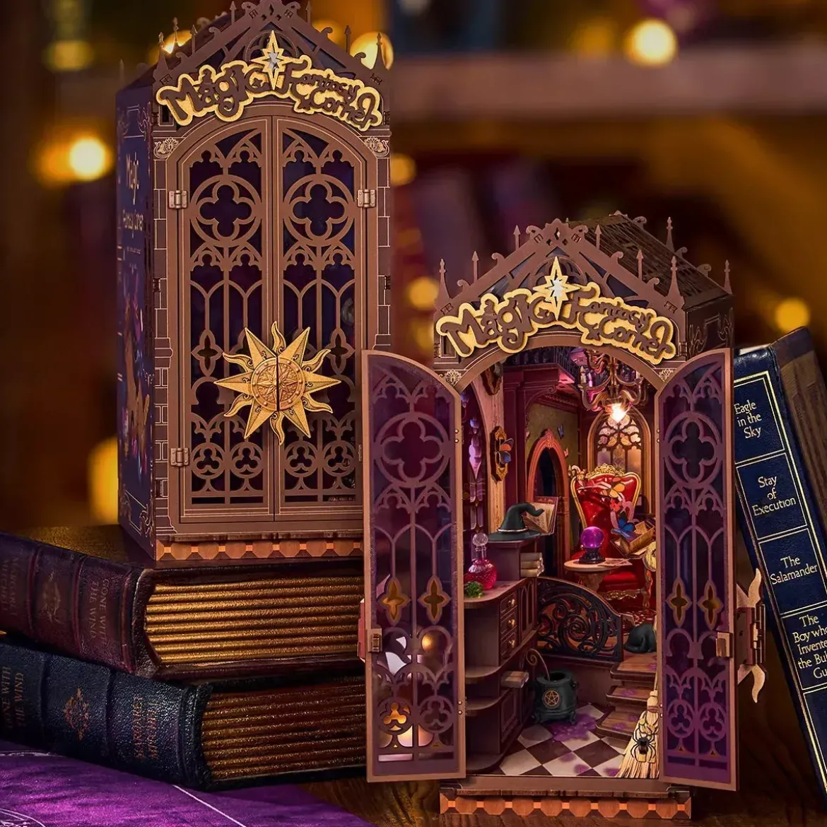 Book Nook Rolife - Magic Fantasy Corner - 185 Pièces