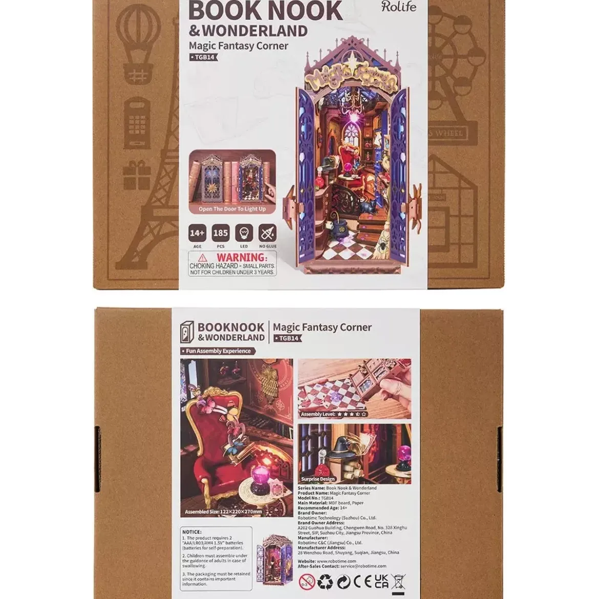 Book Nook Rolife - Magic Fantasy Corner - 185 Pièces