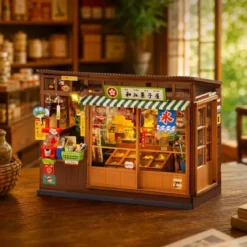 Book Nook Rolife - Nostalgic Corner Shop - 225 Pièces