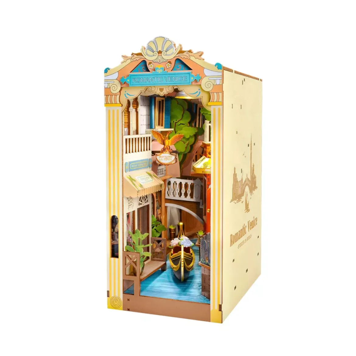 Book Nook Rolife - Romantic Venice - 110 Pièces