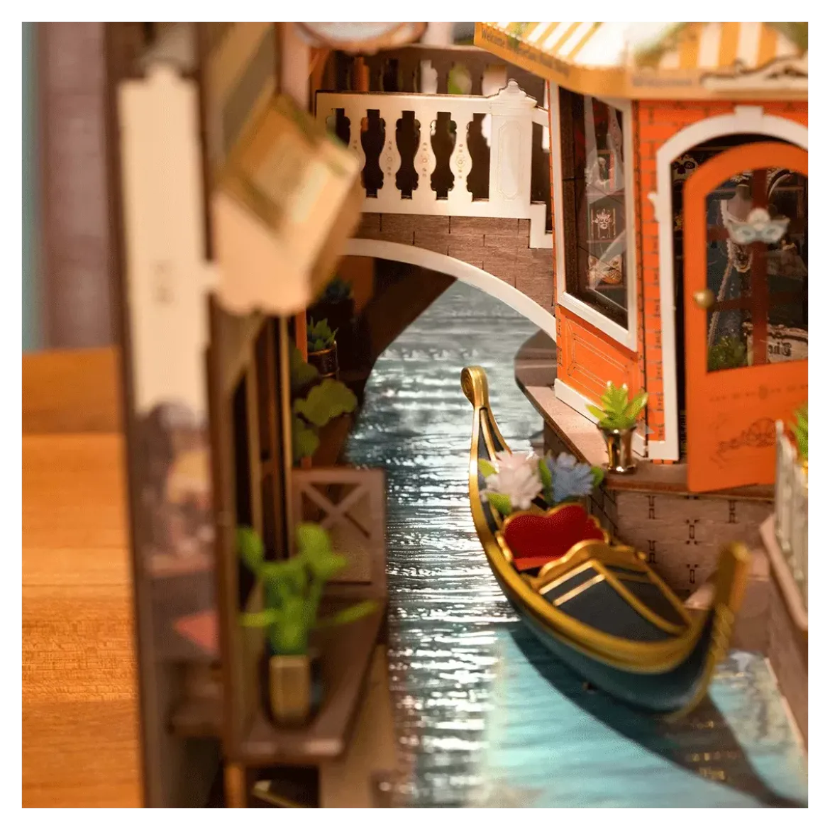 Book Nook Rolife - Romantic Venice - 110 Pièces
