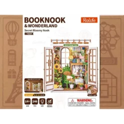 Book Nook Rolife - Secret Bloomy Nook - 246 Pièces