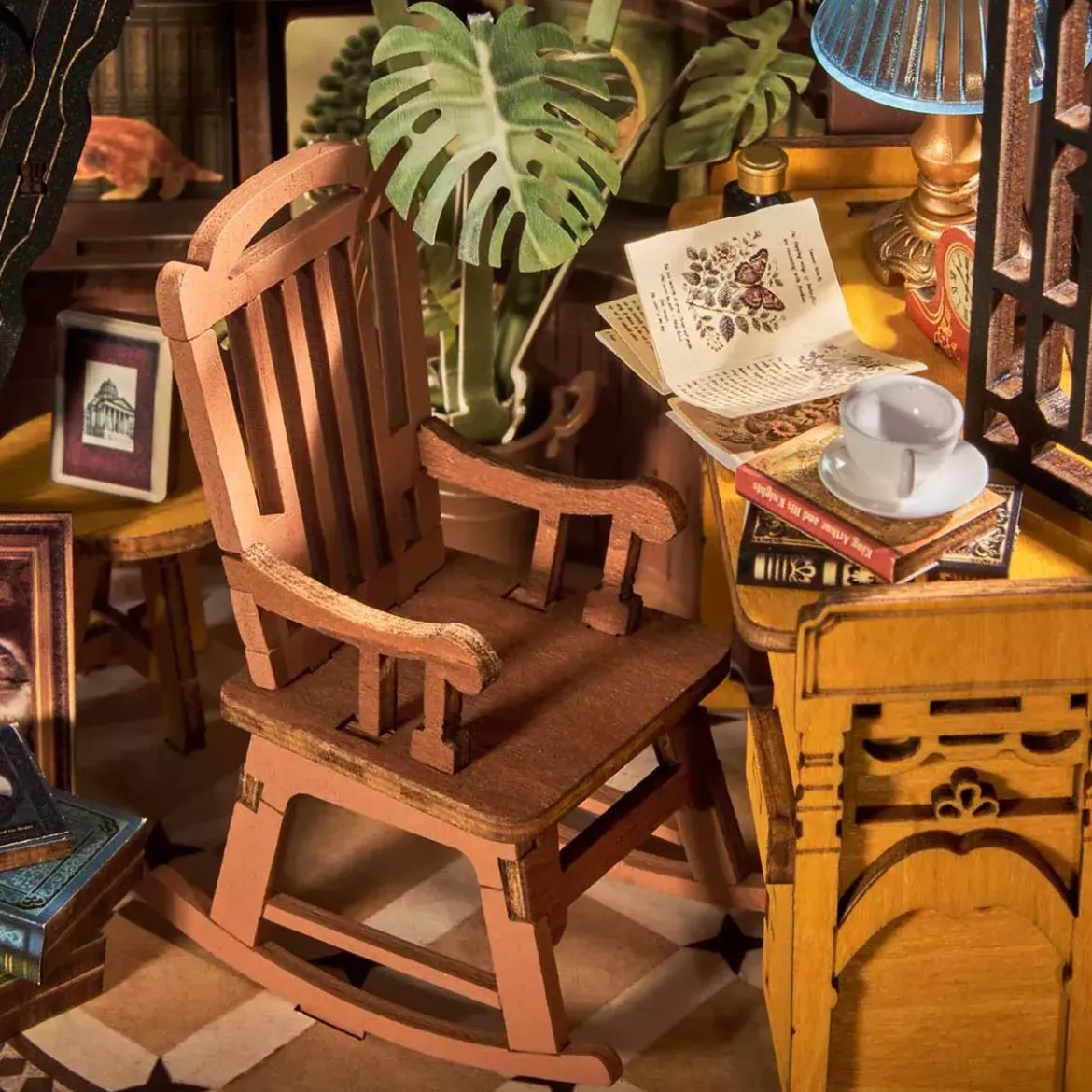 Book Nook Rolife - Silent Corner Study - 196 Pièces