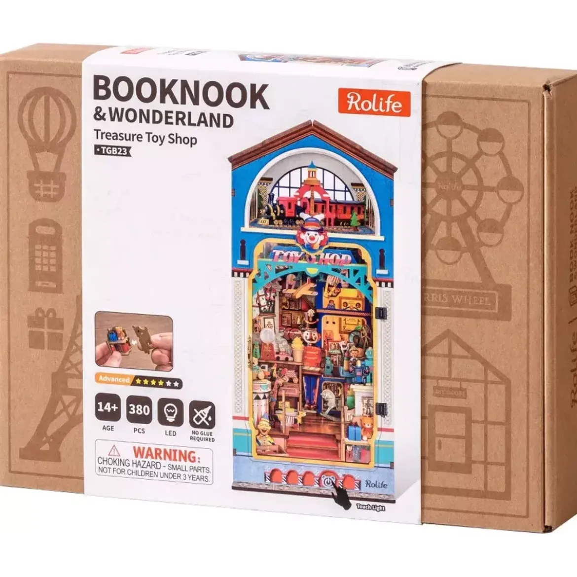 Book Nook Rolife - Treasure Toy Shop - 380 Pièces