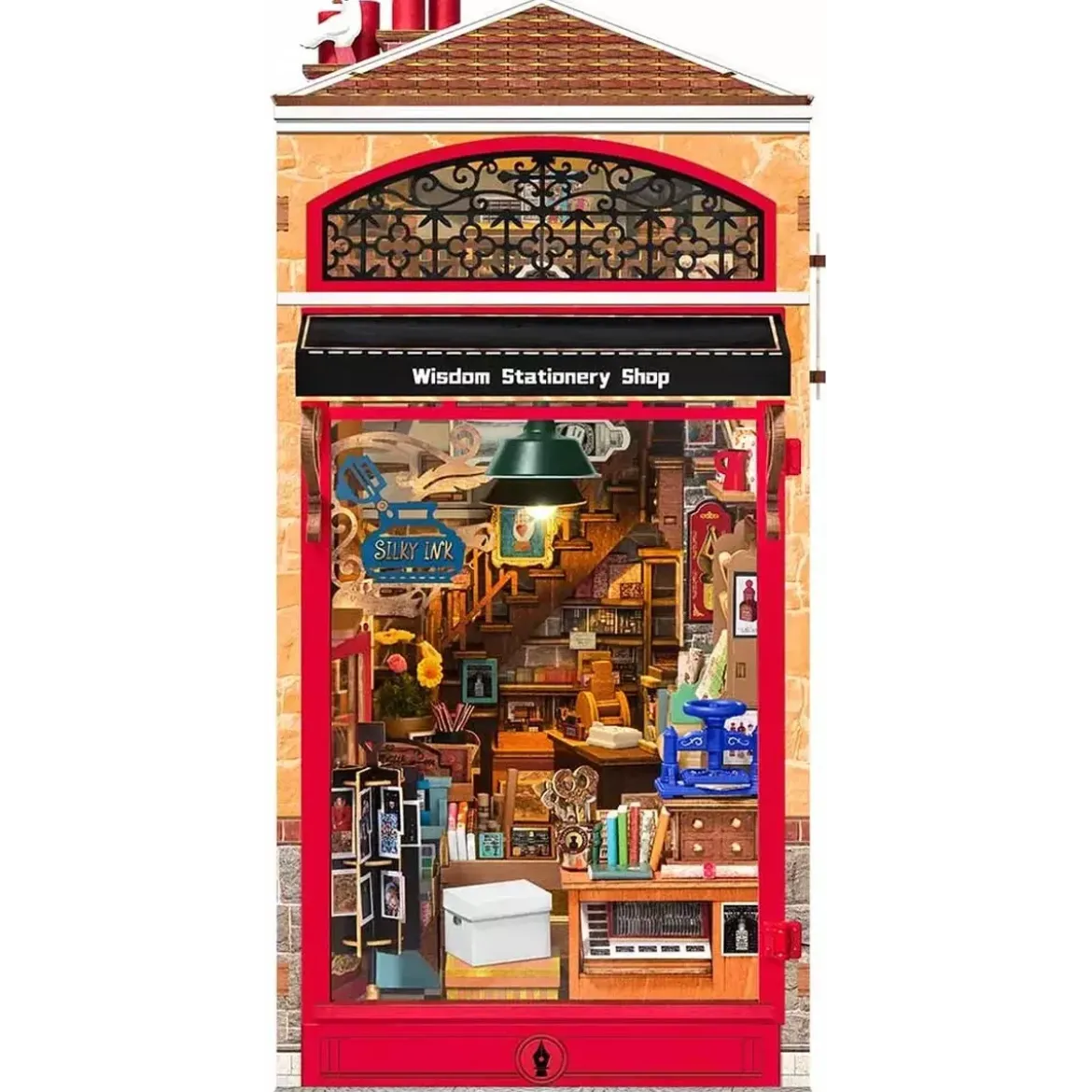 Book Nook Rolife - Wisdom Stationery Shop - 472 Pièces
