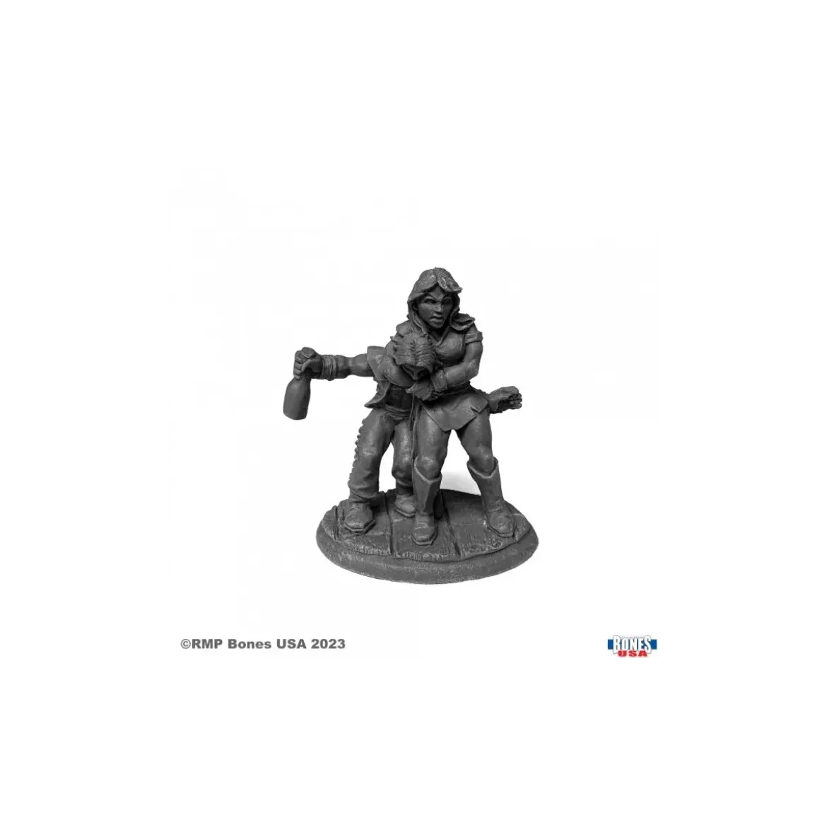 Bouncer And Rowdy Patron - Figurine Villageois / Townsfolk Reaper Miniatures