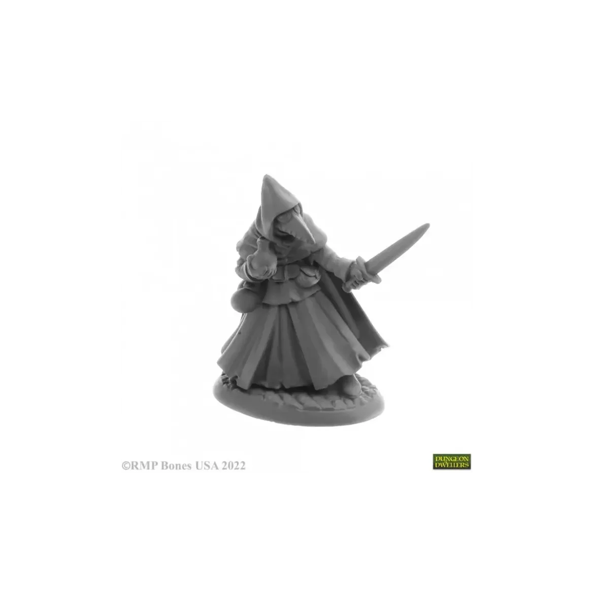 Brother Lazarus, Plague Doctor, Human Cleric - Figurine Héros & Héroïnes Reaper Miniatures