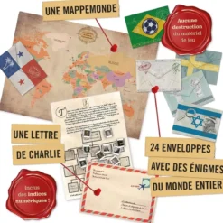 Calendrier de l'Avent Hidden Games - L'Incroyable tour du monde du Professeur Charlie