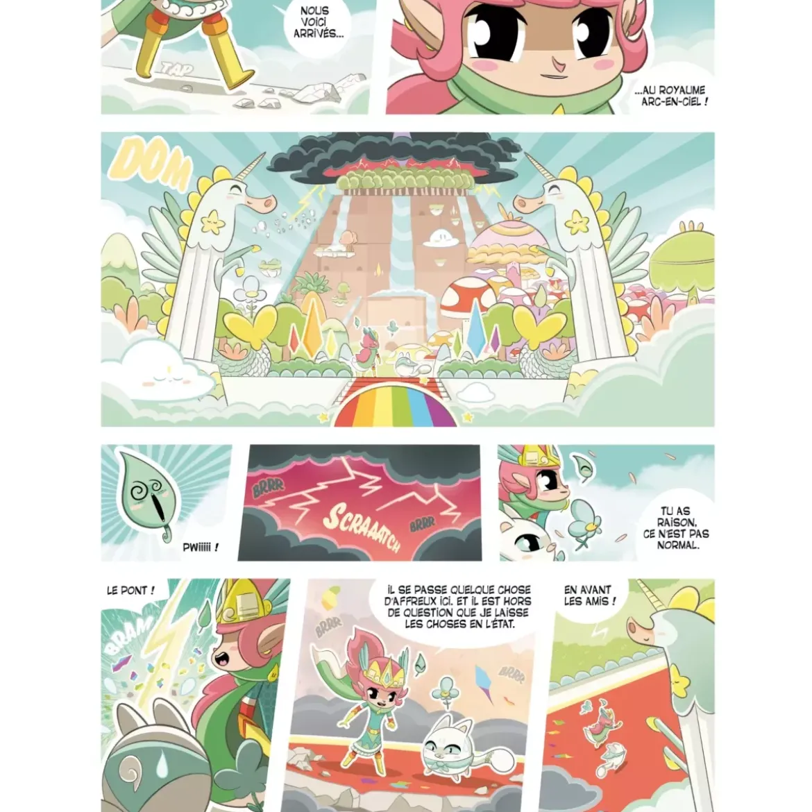 Calie et Kasskoo - Le Royaume de Haute Rivière : La BD dont tu es le petit héros