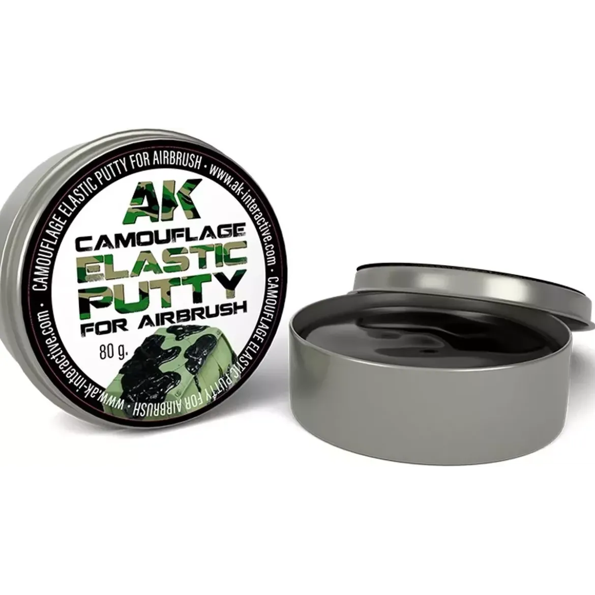 Camouflage Elastic Putty for Airbrush - AK Interactive
