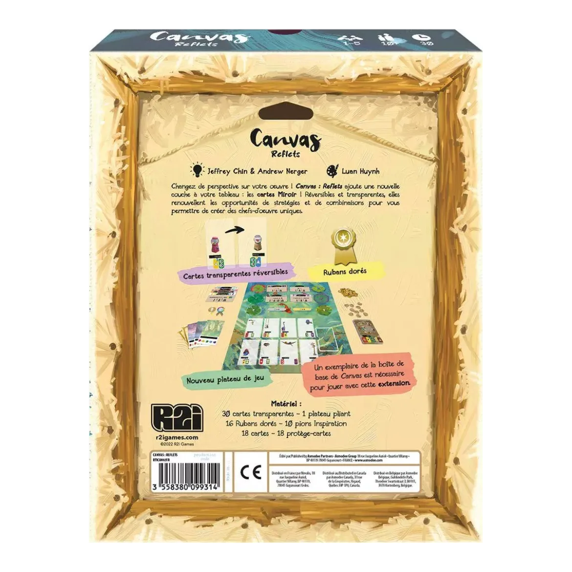 Canvas : Reflets - Extension