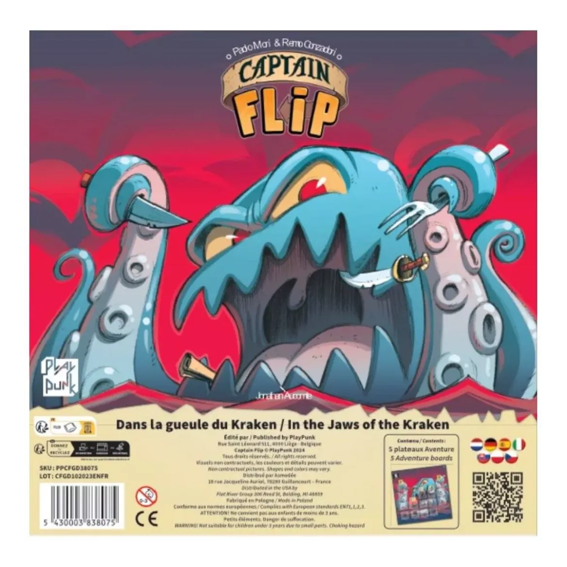 Captain Flip : Dans la Gueule du Kraken - Extension