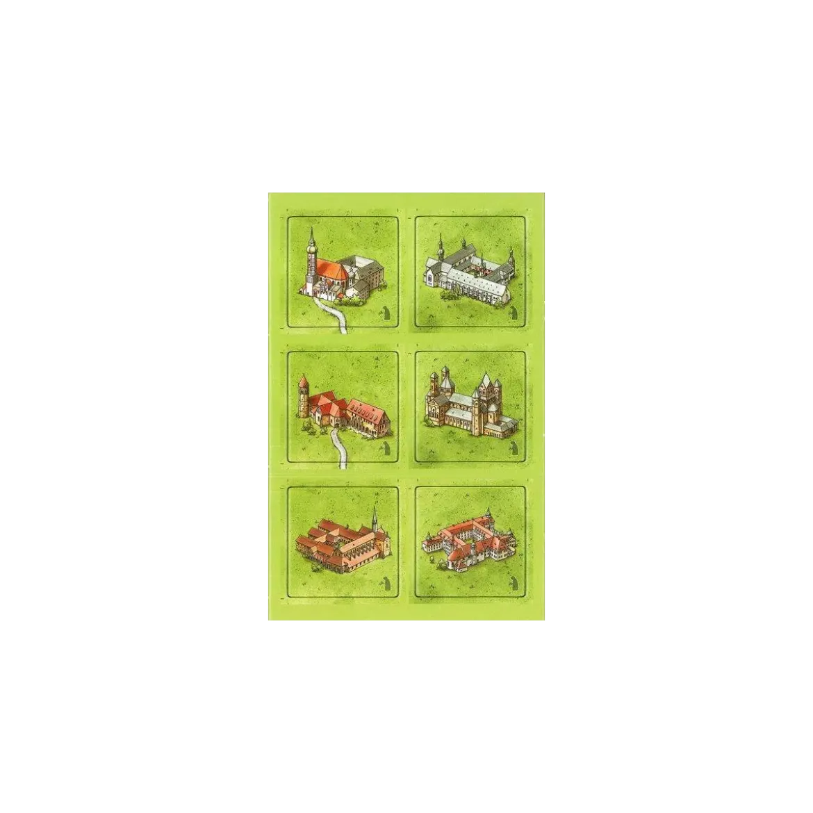 Carcassonne : Abbayes d'Allemagne - Mini Extension