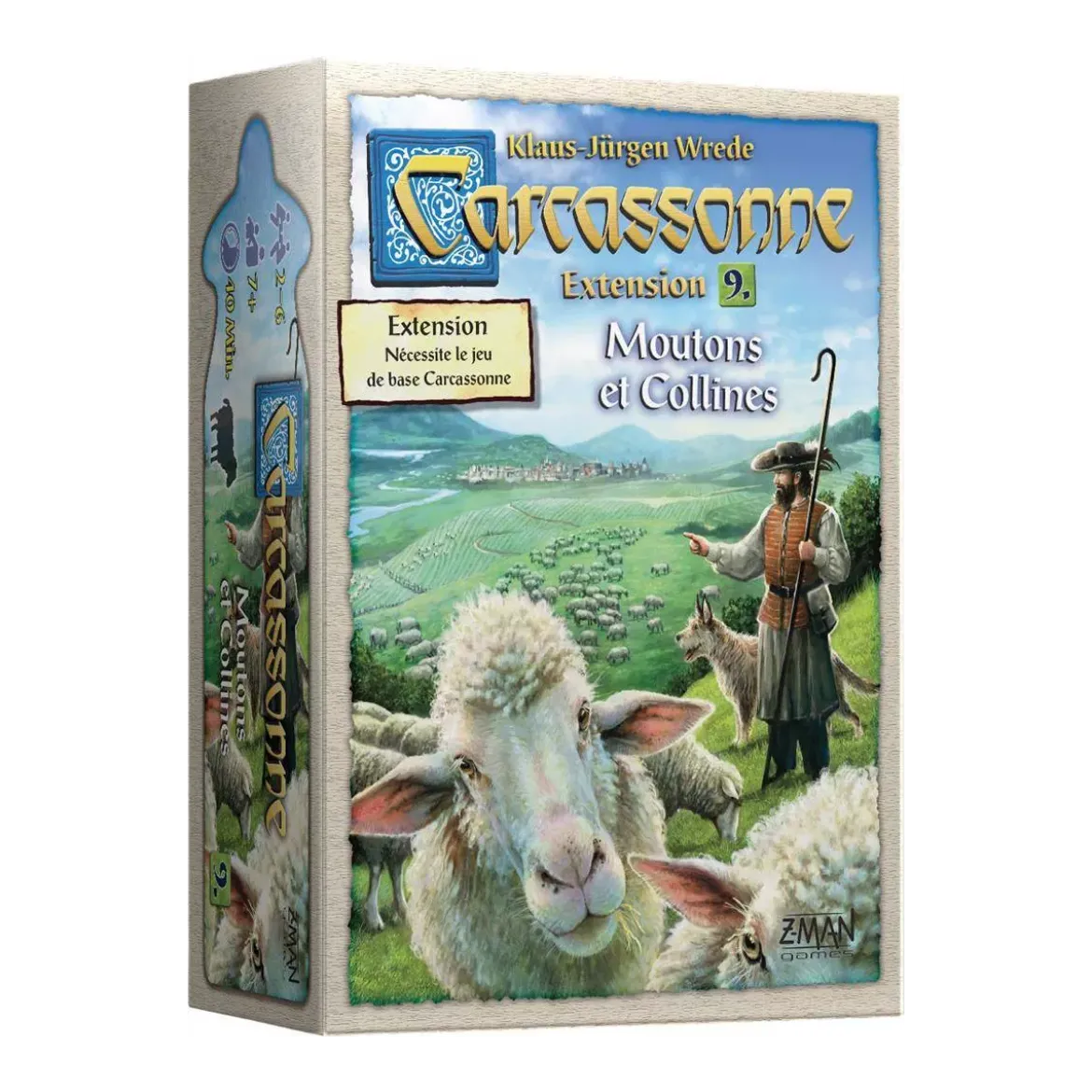 Carcassonne : Moutons et collines - Extension